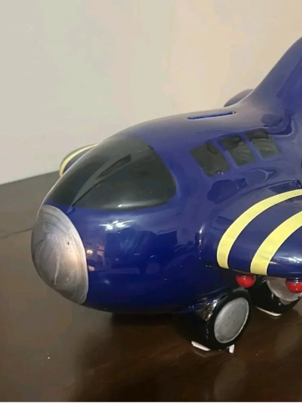 MUD PIE AIRPLANE BANK NURSERY ROOM DECOR BOYS DECOR KIDS BANK AIRPLANE BABY GIFT